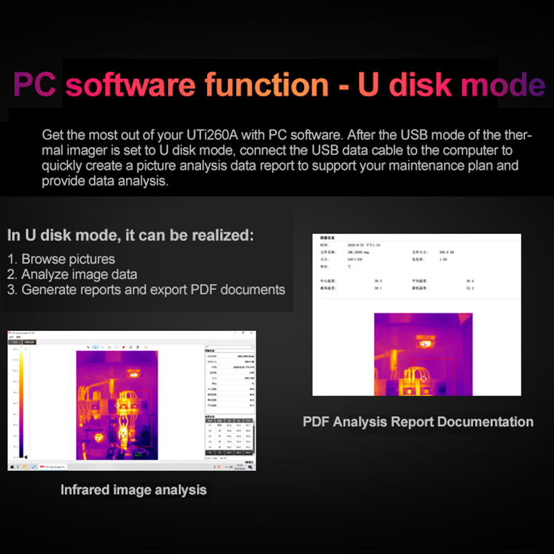 UNI-T UTI260B UTI260A Thermal  - Nf 521 Thermal Imaging Camera 评论和价格