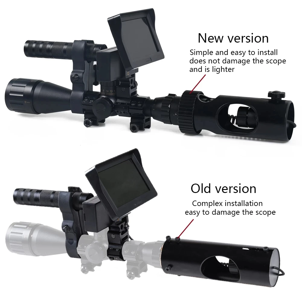 Tactical Night Vision Riflesco - Hunting Thermal Imaging Scope 评论和价格