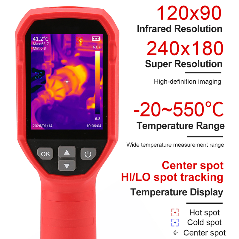 UNI-T Thermal Imaging Camera U - Nf 521 Thermal Imaging Camera 评论和价格