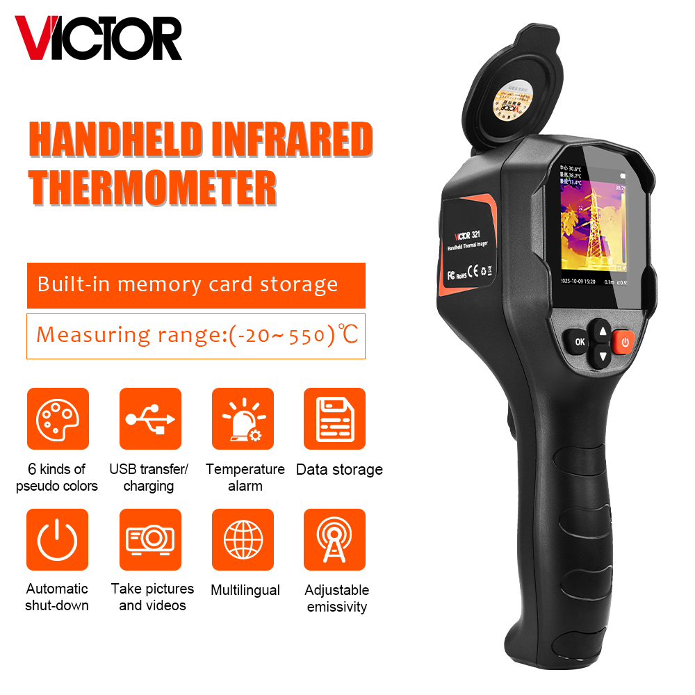 VICTOR 31 Handheid Infrared Th - Nf 521 Thermal Imaging Camera 评论和价格