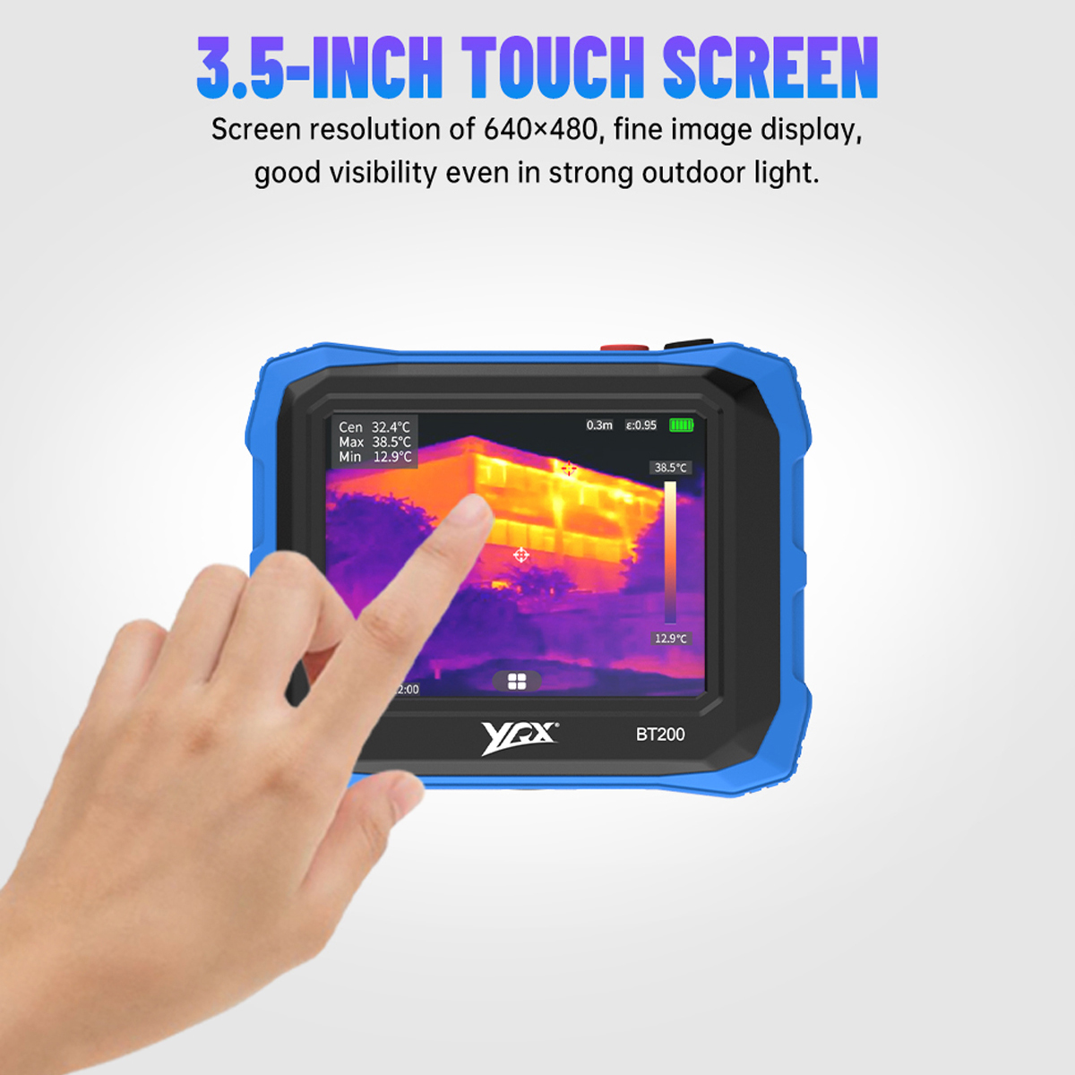 YRX BT200 Flat Panel Thermal I - Thermal Imaging Camera 256X192 评论和价格