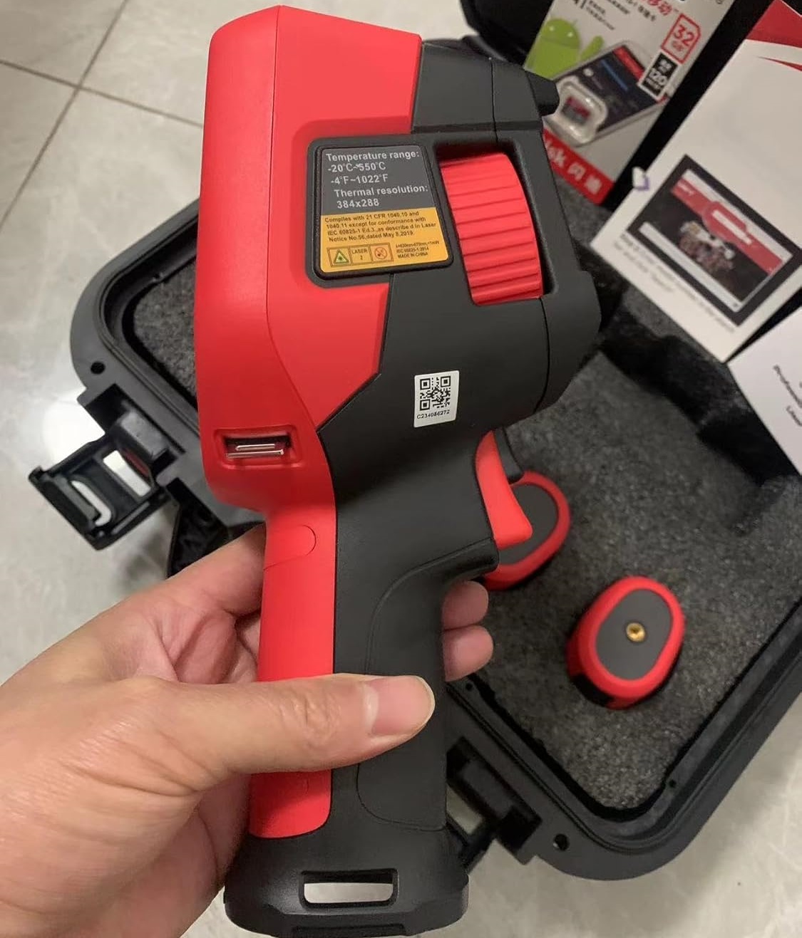 UNI-T UTi384G Professional The - Thermal Camera Type C 384X288 评论和价格