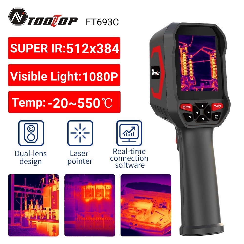 TOOLTOP ET693C Super IR 512x38 - Nf 521 Thermal Imaging Camera 评论和价格